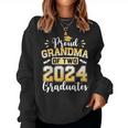 Proud Grandma Of Two 2024 Graduates Senior Class Of 2024 Women Sweatshirt