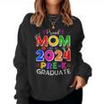 Proud Mom Of A 2024 Pre-K Graduate Senior Family Women Sweatshirt