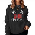 Racing Car Grandma Of The Birthday Boy Gigi Pit Crew Women Sweatshirt