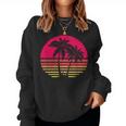 Retro Sunrise Palm Trees - & Sizes Women Sweatshirt