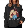 Rockabilly Rockabella Rockera Rock & Roll Sudadera Mujer