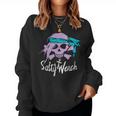 Salty WenchGirl Pirate Skull Crossbones Anchor Women Sweatshirt