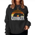 Schwuler Beefy Daddy Georgia Lgbtq Regenbogen Schwuler Papa Bear Pride Sweatshirt Frauen