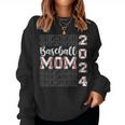 Senior Mom 2024 Class Of 2024 Baseball Mom Graduation 2024 Women Sweatshirt