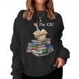 Soy Ok Amantes De Los Libros Lectura Amantes Día Es Bookworm Sudadera Mujer