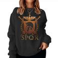 Spqr Camisa Para Amante Del Imperio Romano Historia De La Antigua Roma Sudadera Mujer