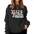 Stay Wild Llama Planner Stickers Women Sweatshirt