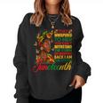 I Am The Storm Girls Junenth Black History Month Women Sweatshirt