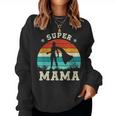 Super Mama Beste Mama Der Welt German Sweatshirt Frauen