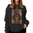 Unapologetically Dope Capricorn Black Girl Melanin Horoscope Women Sweatshirt