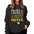 US Army Proud Us Army Sister Military Pride Women Sweatshirt