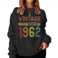 Vintage 1962 60 Years Old And 60Th Birthday Women Sweatshirt