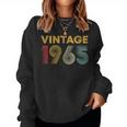 Vintage 1965 58Th Birthday 58 Years Old Women Sweatshirt