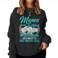 Vintage Mama Mother And Daughter Nicht Always Eine Meinung Sweatshirt Frauen