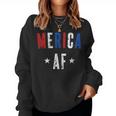 Vintage Merica Af Patriotic 4Th July Women Women Sweatshirt