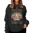 Virgo Girl The Soul Of A Witch Vintage Birthday Women Sweatshirt