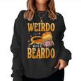 Weirdo With A Beardo Bearded Dragon Beardie Women Sweatshirt