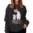 Weltbeste Mama 2024 Muttertag Bear Sweatshirt Frauen