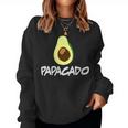 Women's Papacado Avocado Father Dad Avocados Sweatshirt Frauen