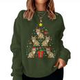 Bobcat Christmas Ornament Tree Dad Mom Women Sweatshirt