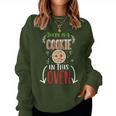 Cookie Christmas Matching Pregnancy Announcement Women Sweatshirt