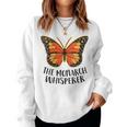 Butterfly Monarch Whisperer Cute Butterfly Women Sweatshirt