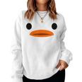 Duckie Duckling Ducky Rubber Duck Rubber Duck Yellow Women Sweatshirt