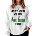 Park Ranger Officer National Parks Women Sweatshirt