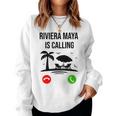 Riviera Maya Está Llamando Un Divertido Recuerdo De Vacaciones De Verano Sudadera Mujer