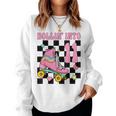 Rolling Into 11 Years Old Roller Skating Girl 11Th Birthday Women Sweatshirt