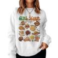 Scout Girl Cookie Dealer Girl Troop Leader Scout Dealer Women Sweatshirt