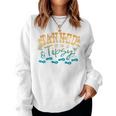 Tanned Tipsy Day Drinking Beach Summer Palms Sandals Women Sweatshirt