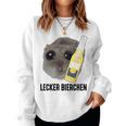 Tasty Beer X Sad Hamster Meme Tornado Boy Beer Fun Sweatshirt Frauen