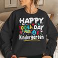100 Days Of School Teacher 100Th Day Of Kindergarten Women Sweatshirt Gifts for Her