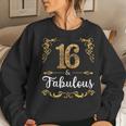 16Th Birthday Sweet Girl Fabulous Since 2004 Women Sweatshirt Gifts for Her