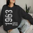 61St Birthday 61 Years Old Man Woman Vintage 1963 Women Sweatshirt Gifts for Her