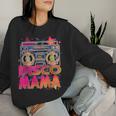 80S 90S Disco Mama Themed Vintage Retro Dancing Women Sweatshirt Gifts for Her
