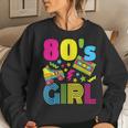 80S Girl 1980S Theme Party 80S Costume Outfit Girls Women Sweatshirt Gifts for Her