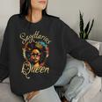 Afro Girl Sagittarius Queen Are Born In November To December Women Sweatshirt Gifts for Her