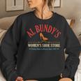 Al Bundy's Women's Shoe Store Putting Shoes Vintage Women Sweatshirt Gifts for Her