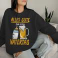 Alles Gute Zum Erstenatertag Beer Dad Baby Father Sweatshirt Frauen Geschenke für Sie