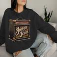 Amped For Jesus Christian Worship Music Praise And Faith Women Sweatshirt Gifts for Her
