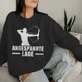 Archery Archery Women Sweatshirt Frauen Geschenke für Sie