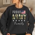 Army Graduation Proud Military Family Mom Dad Brother Sister Women Sweatshirt Gifts for Her