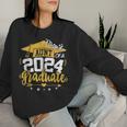 Auntie Senior 2024 Proud Aunt Of A Class Of 2024 Graduate Women Sweatshirt Gifts for Her