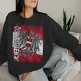 Austrian Flag For And Women Sweatshirt Frauen Geschenke für Sie