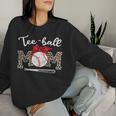 Ball Mom Leopard Ball Mom Mother's Day 2022 Women Sweatshirt Gifts for Her
