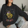Be Bee Beer Happy Bee Beberaso De Cerveza – Cartel Para Amantes Sudadera Mujer Regalos para ella
