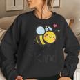 Bee Kind Bumble Bee Anti Bullying Teacher Kindness Matters Women Sweatshirt Gifts for Her