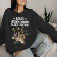 Beste Hasen Mama Aller Zeiten Hüpfendes Herzglück Sweatshirt Frauen Geschenke für Sie